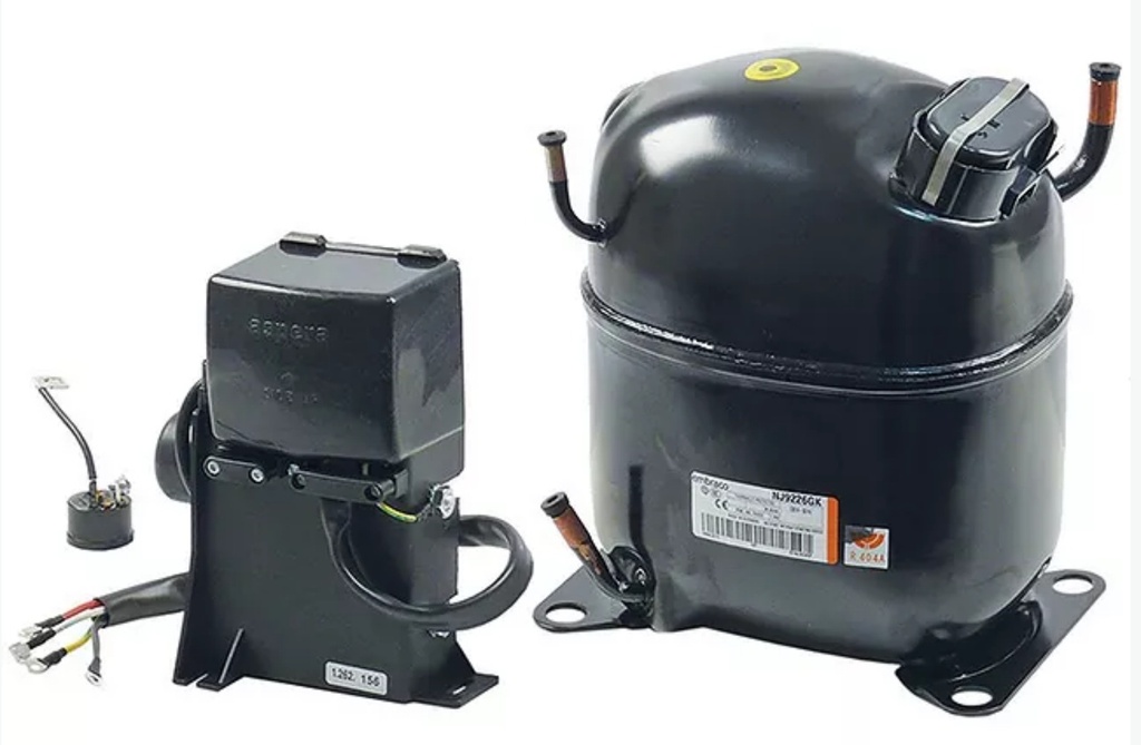 MOTOR COMPRESOR EMB.ASPER 1+HP R404A HBP 12653 BTU 220/1/60