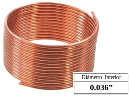 TUBO CAPILAR 0.036 X METRO 3.0MM