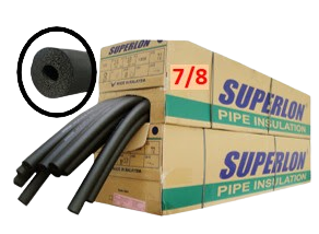 TUBO SUPERLON 7/8x12mm X 1.8 m (7/8X12)   AISLANTE uxCaja 48