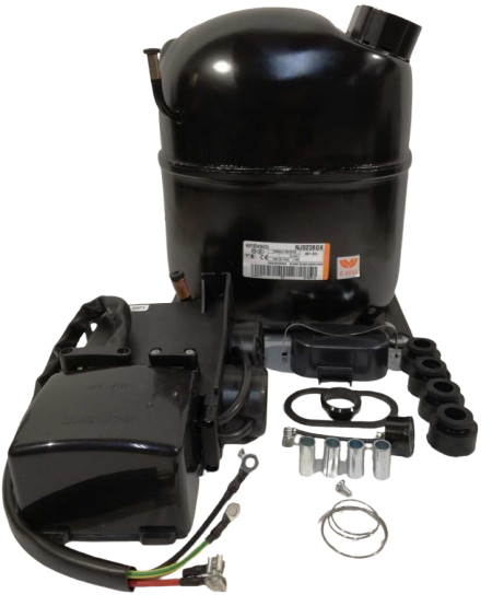 MOTOR COMP EMB.ASPER 1.1/2 HP R404A HBP 17690 BTU 32.67 cm3 220/1/60