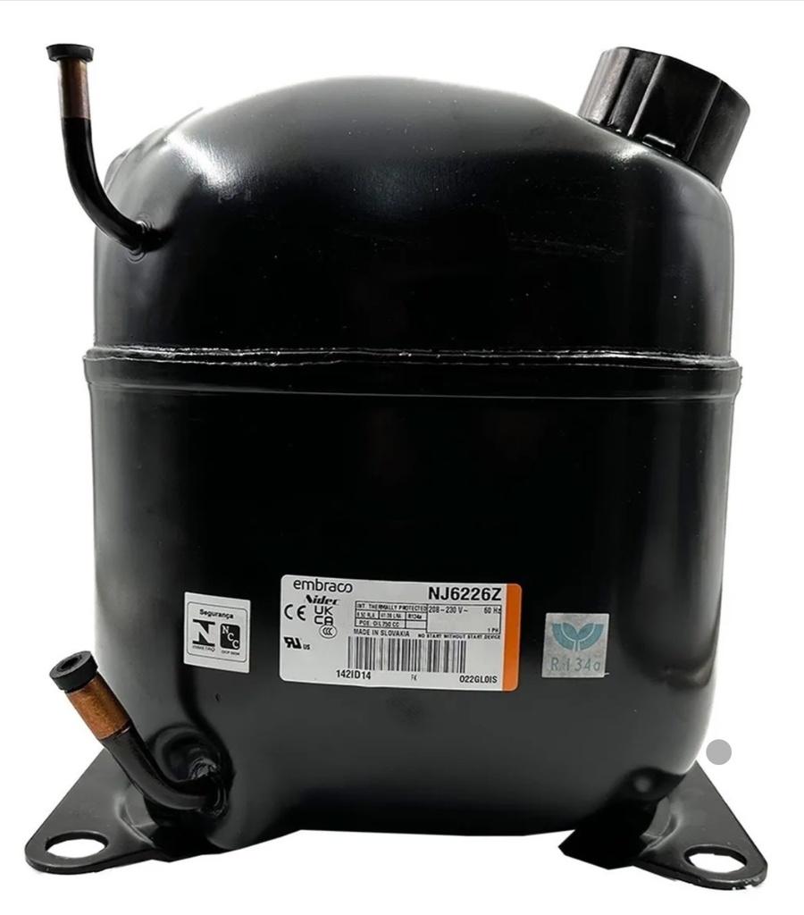 MOTOR COMPRESOR EMB.ASPER 1 1/4 HP R134A HBP/12444 34.38 cm3 220/1/60