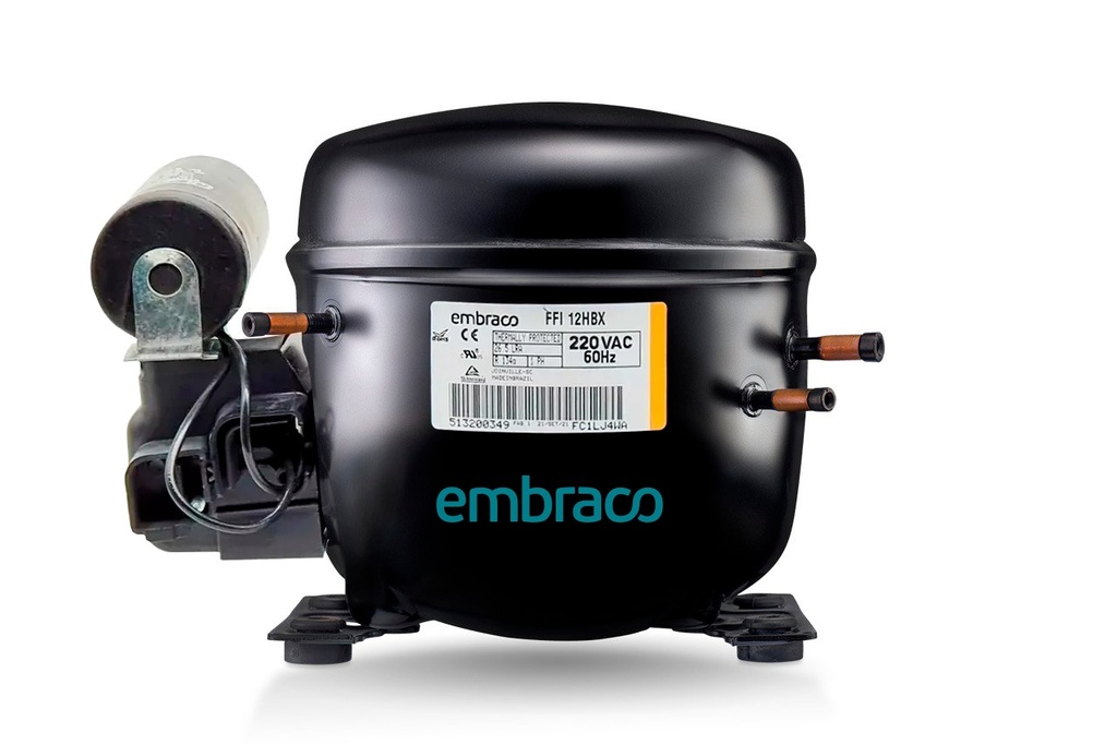 MOTOR COMP EMB 1/3+ R134A LBP/1190 HBP/5250 11.14 cm3 220/1/60
