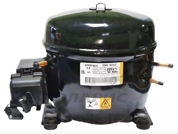 MOTOR COMP EMB 1/3  R600a LBP/1009 BTU 13.54 cm3 220/1/60