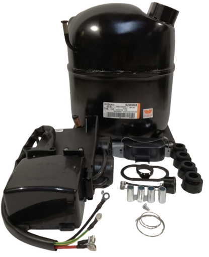 [NJ9238GK] MOTOR COMPRESOR EMB.ASPER 1.1/2 HP R404A HBP 17690 BTU 32.67 cm3 220/1/60