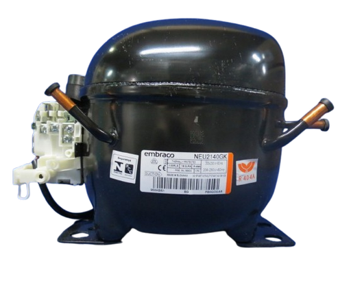 [NEU2140GK] MOTOR COMP EMB.ASPER 1/2 HP R404A LBP 1,937 BTU 220/1/60