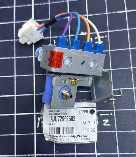 [AJU72952602] VALVULA REF LG 220V 1E 2S C/CABLE Y RESISTENCIA