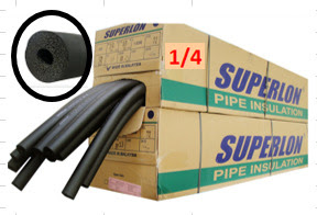 [AC1/4-12] MANGUERA SUPERLON 1/4X12mm X 1.8m (1/4X1/2)   NEGRO uxCaja 110