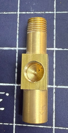 [1/4NHX1/4NM-MANO] CONEXION ADAP 1/4NH X1/4NM P/MANOMETRO C48