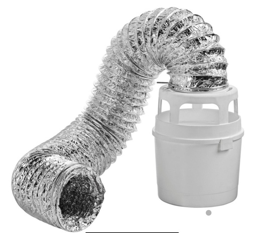 [211LC] DUCTO SECADORA BALDE KIT CILINDRO 1.5m CAJA TW