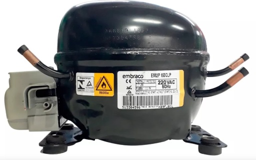 [EM2T60CLP] MOTOR COMPRESOR EMB 1/6 605 BTU R600 220V LBP