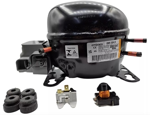 [EMR70HLR] MOTOR COMP EMB 1/5 R134A LBP/680 MBP/ BTU 6.6 cm3 220/1/60